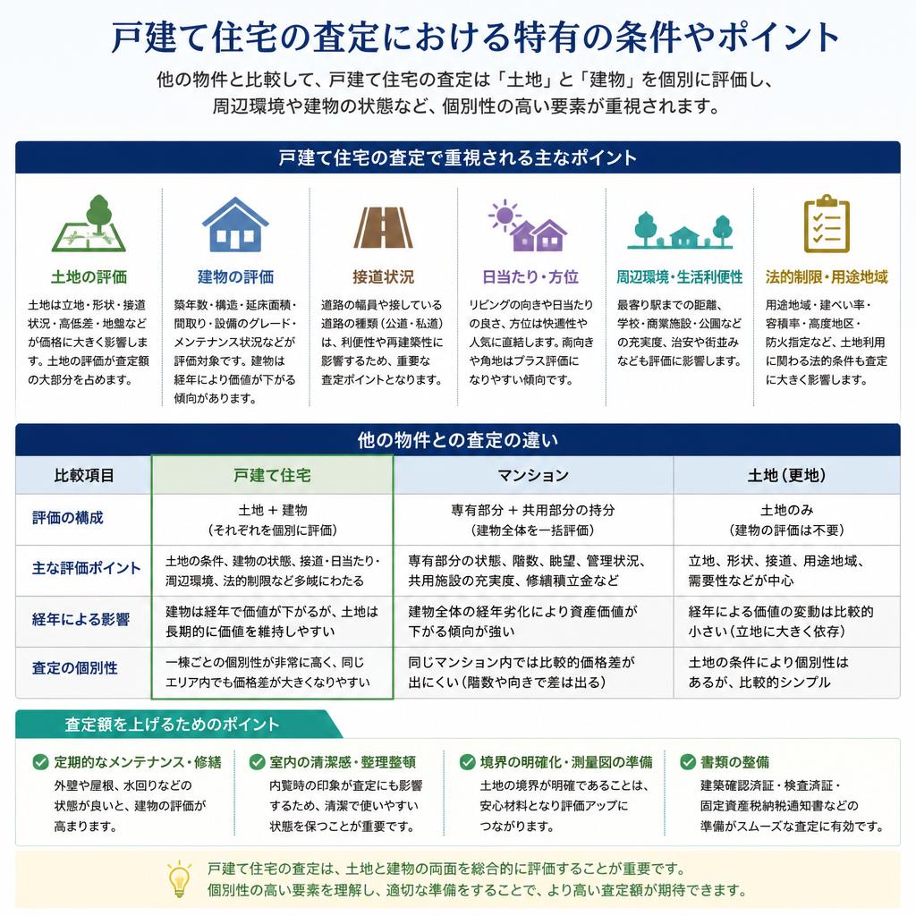 4. 戸建て住宅特有の査定ポイント