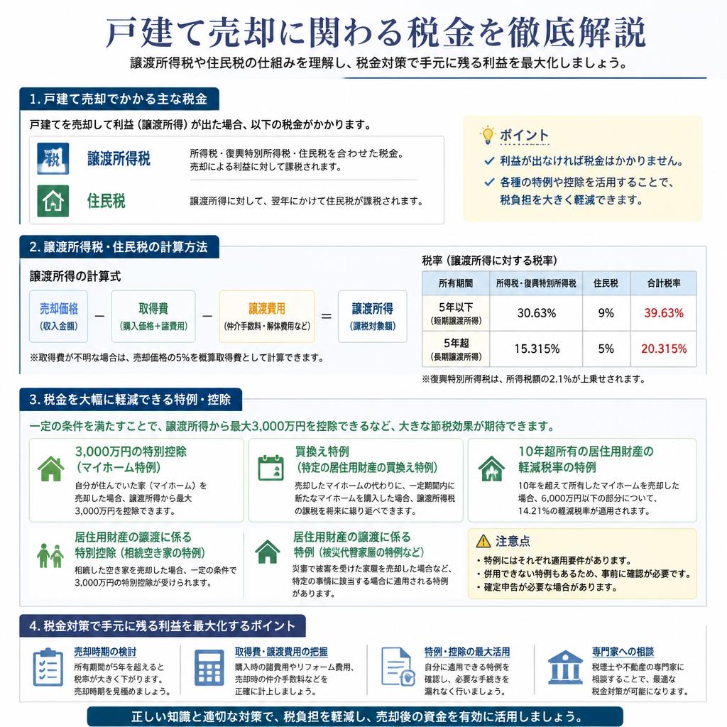 気をつけるべき税金のポイント