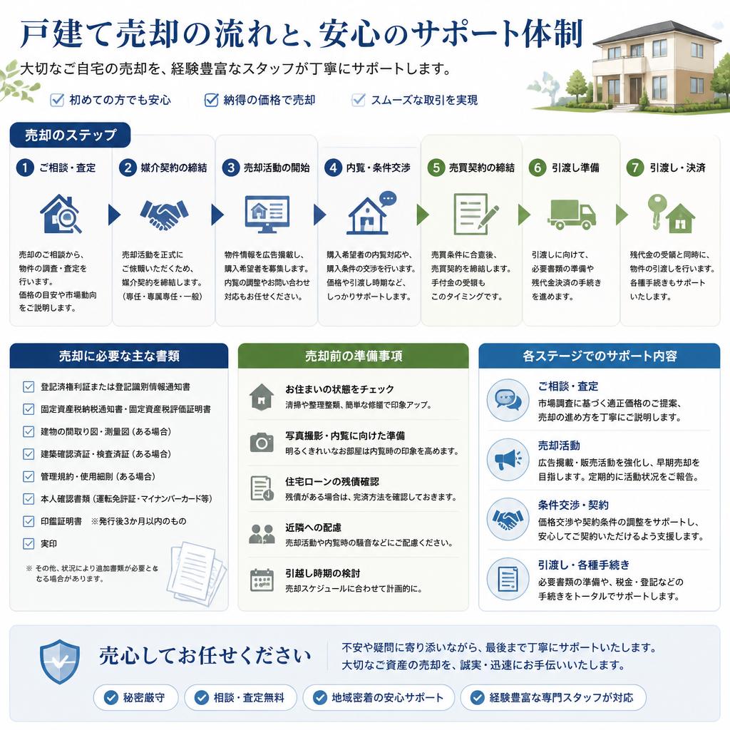 3. 売却の流れと準備