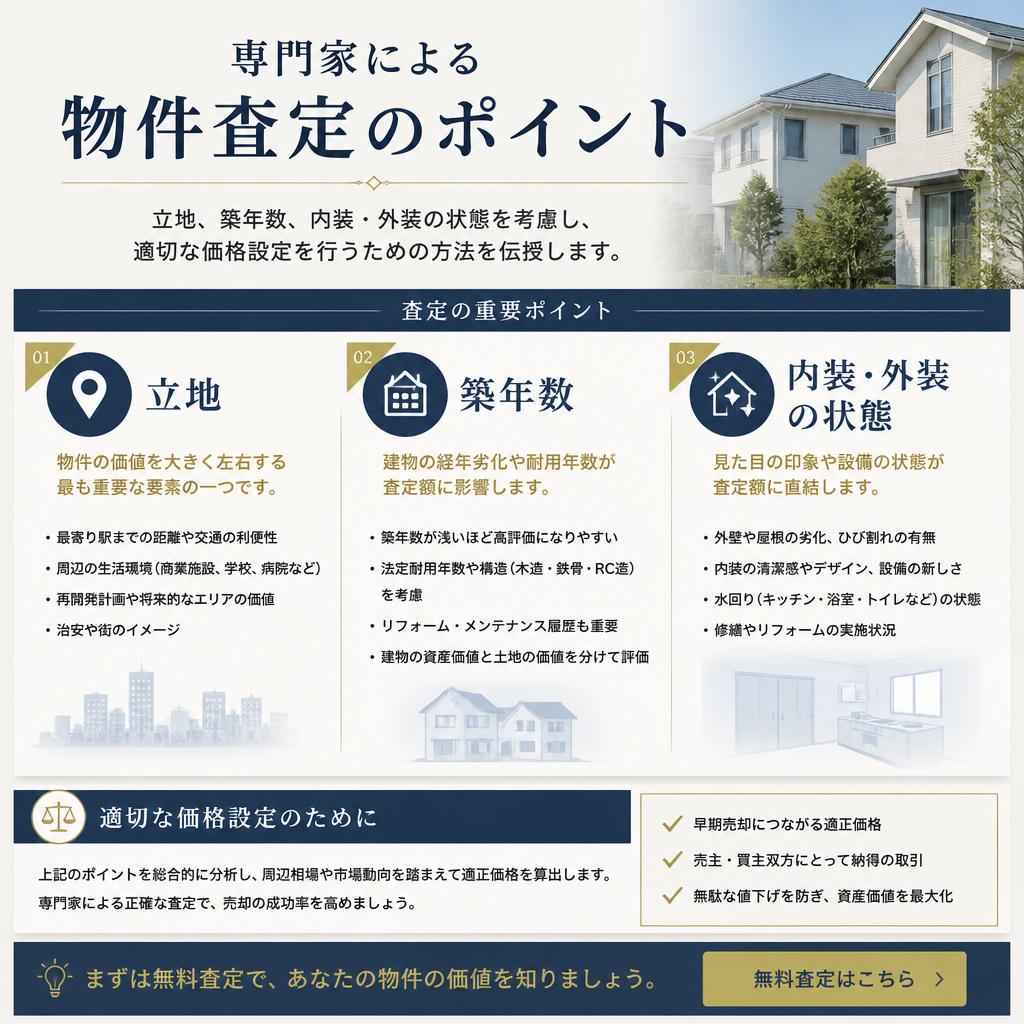 正しい価格査定の方法