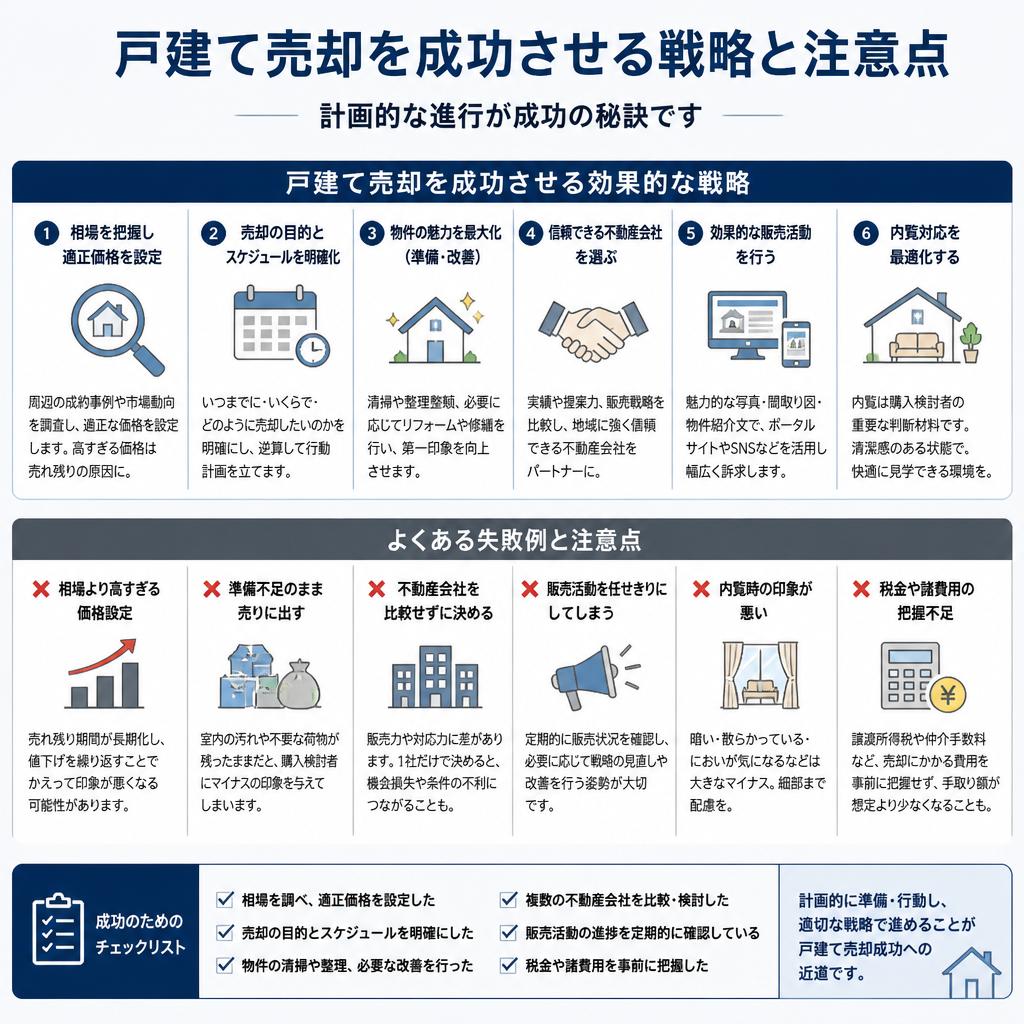 売却戦略と注意点