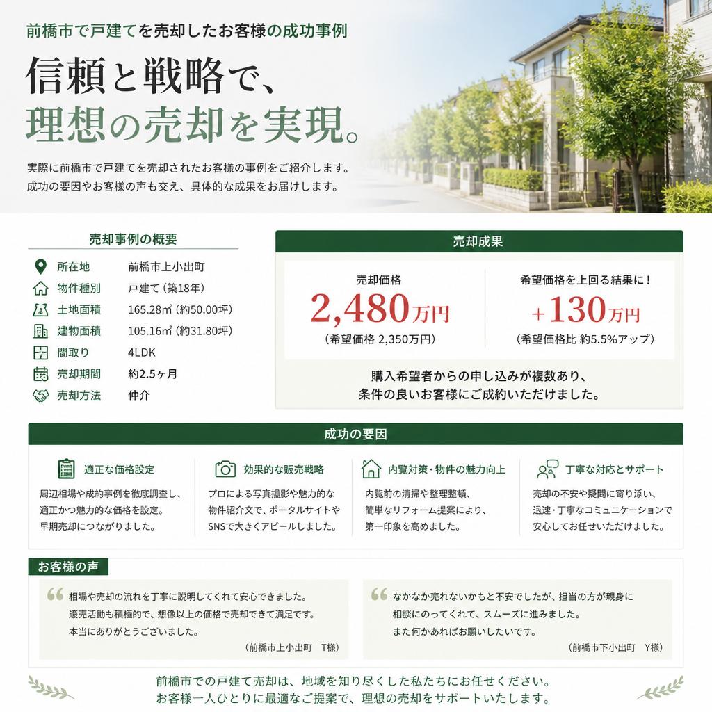 実際の売却成功事例