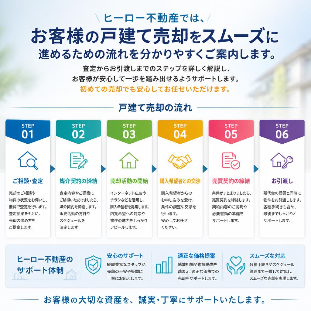 売却までの流れ